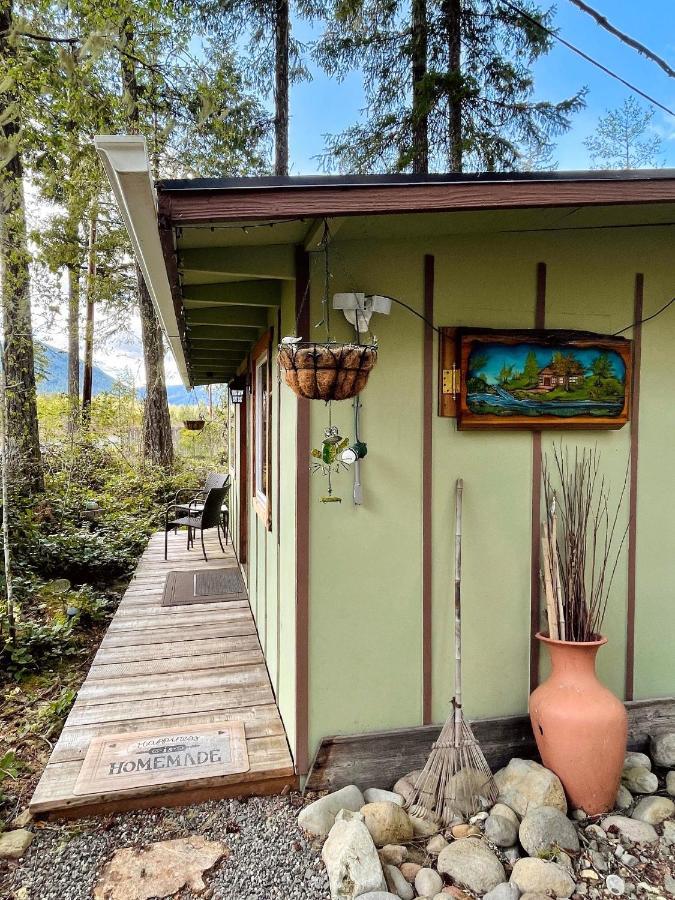 Mt Rainier Little Green Cabin On Big Creek! Ashford Eksteriør billede