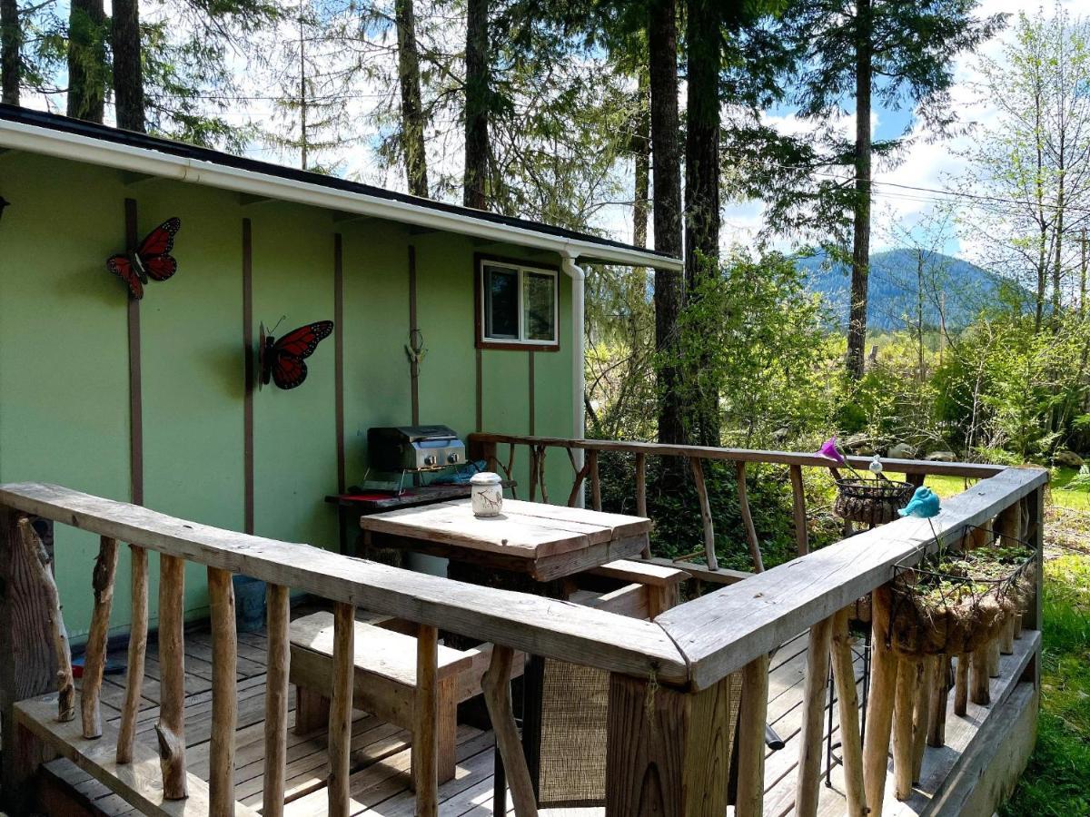 Mt Rainier Little Green Cabin On Big Creek! Ashford Eksteriør billede