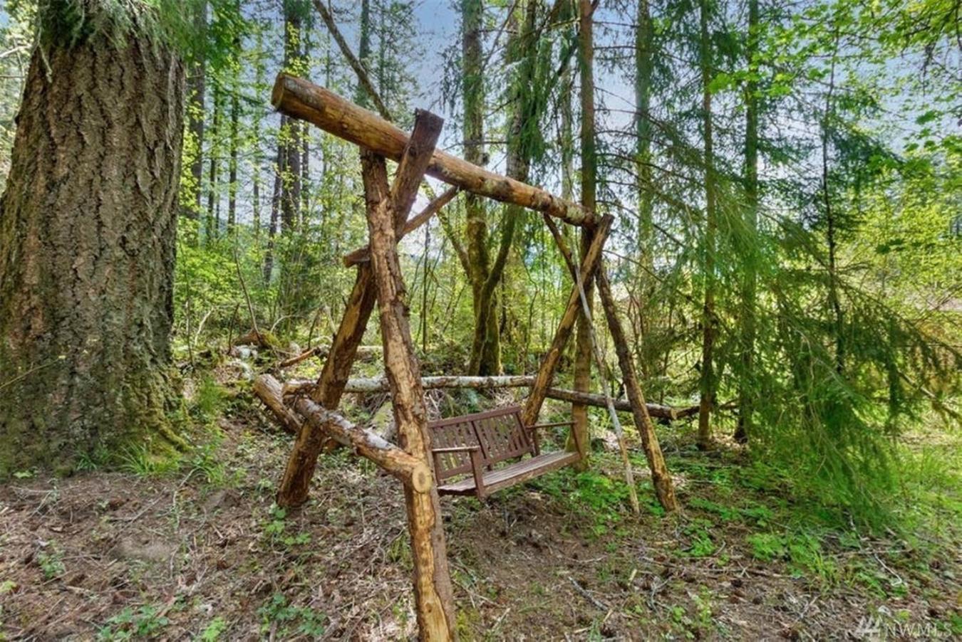 Mt Rainier Little Green Cabin On Big Creek! Ashford Eksteriør billede