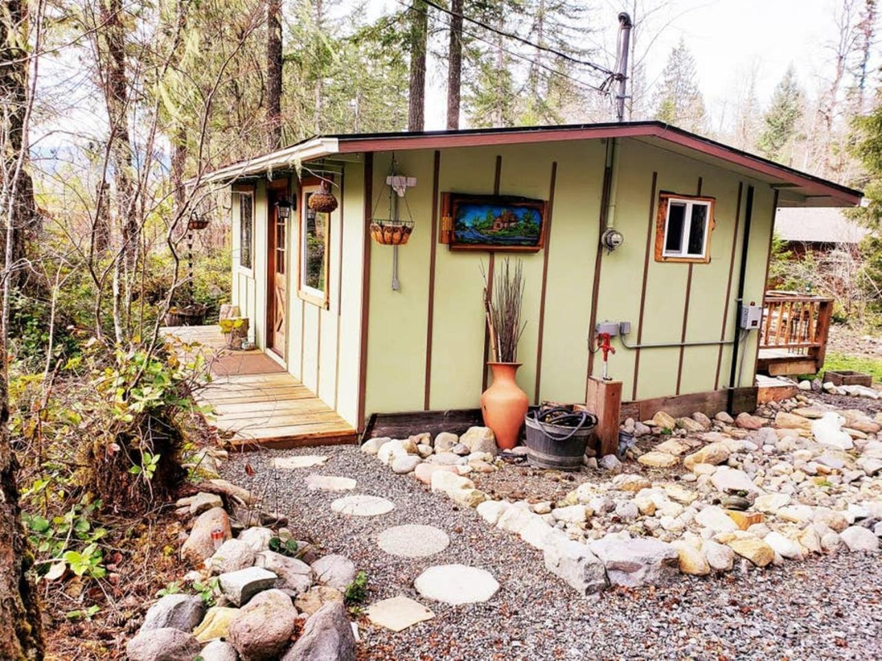 Mt Rainier Little Green Cabin On Big Creek! Ashford Eksteriør billede